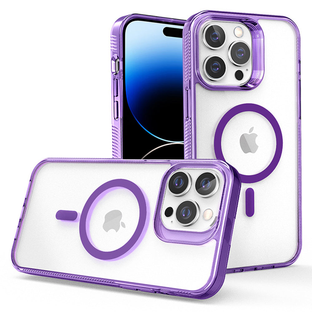 G Style For iPhone 14 Pro Max Phone Case Compatible with MagSafe TPU Acrylic Transparent Cover G Style For iPhone 14 Pro Max Phone Case Compatible with MagSafe TPU Acrylic Transparent Cover